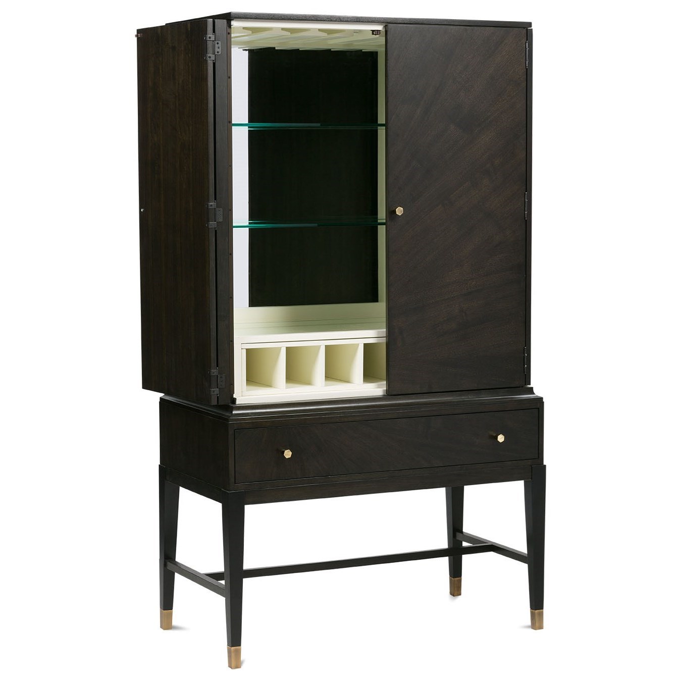 Wide bar shop cabinet